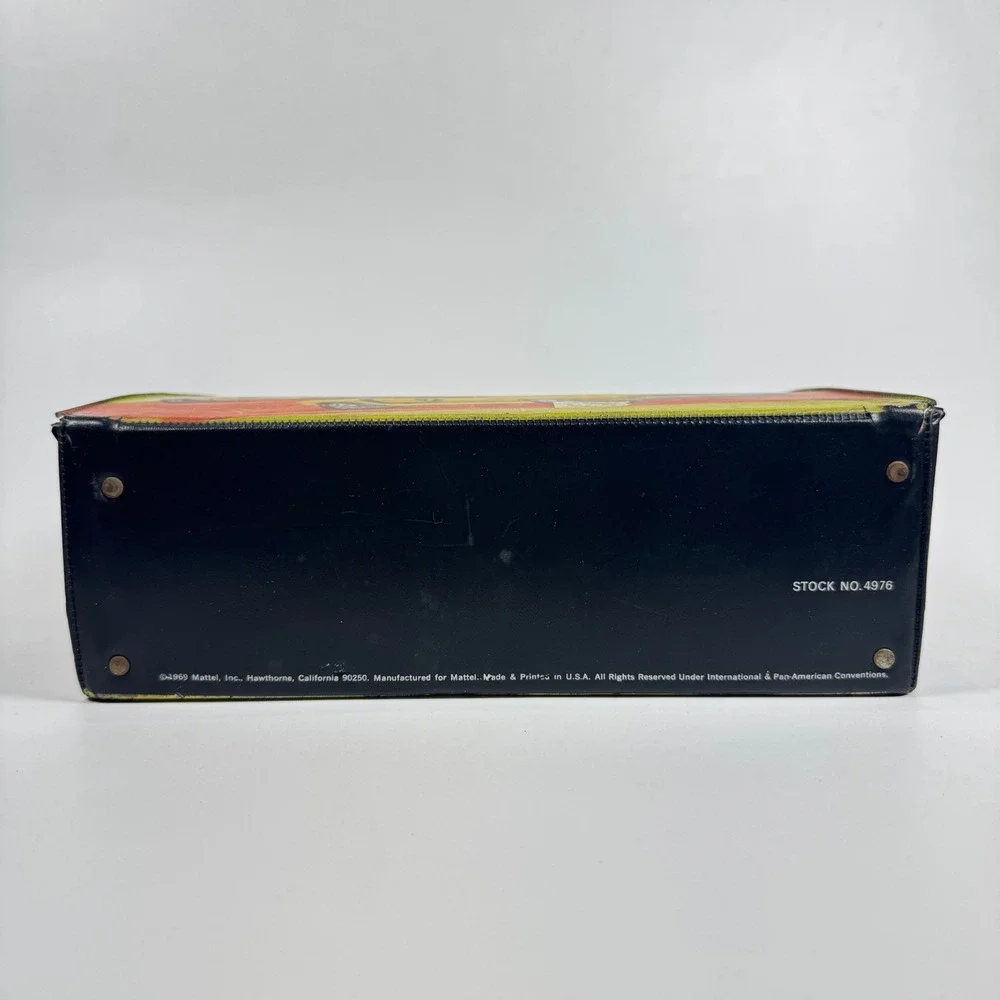 Vintage 1969 Hot Wheels Collector's Race Case Carry Case w/‎ Tray Mattel USA